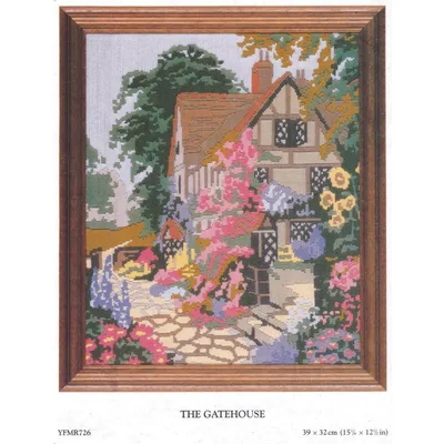 刺繍キット YFMR726「THE GATEHOUSE」
