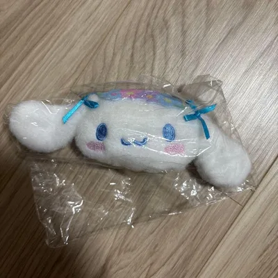 シナモロール ぬいぐるみバッジ3 フラワー サンリオ SANRIO カプセルトイ