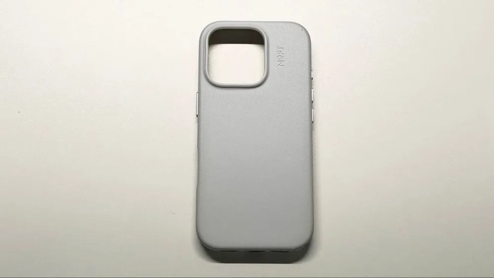 MOFT iPhone 16 Pro MOVAS レザーケース ミスティグレー