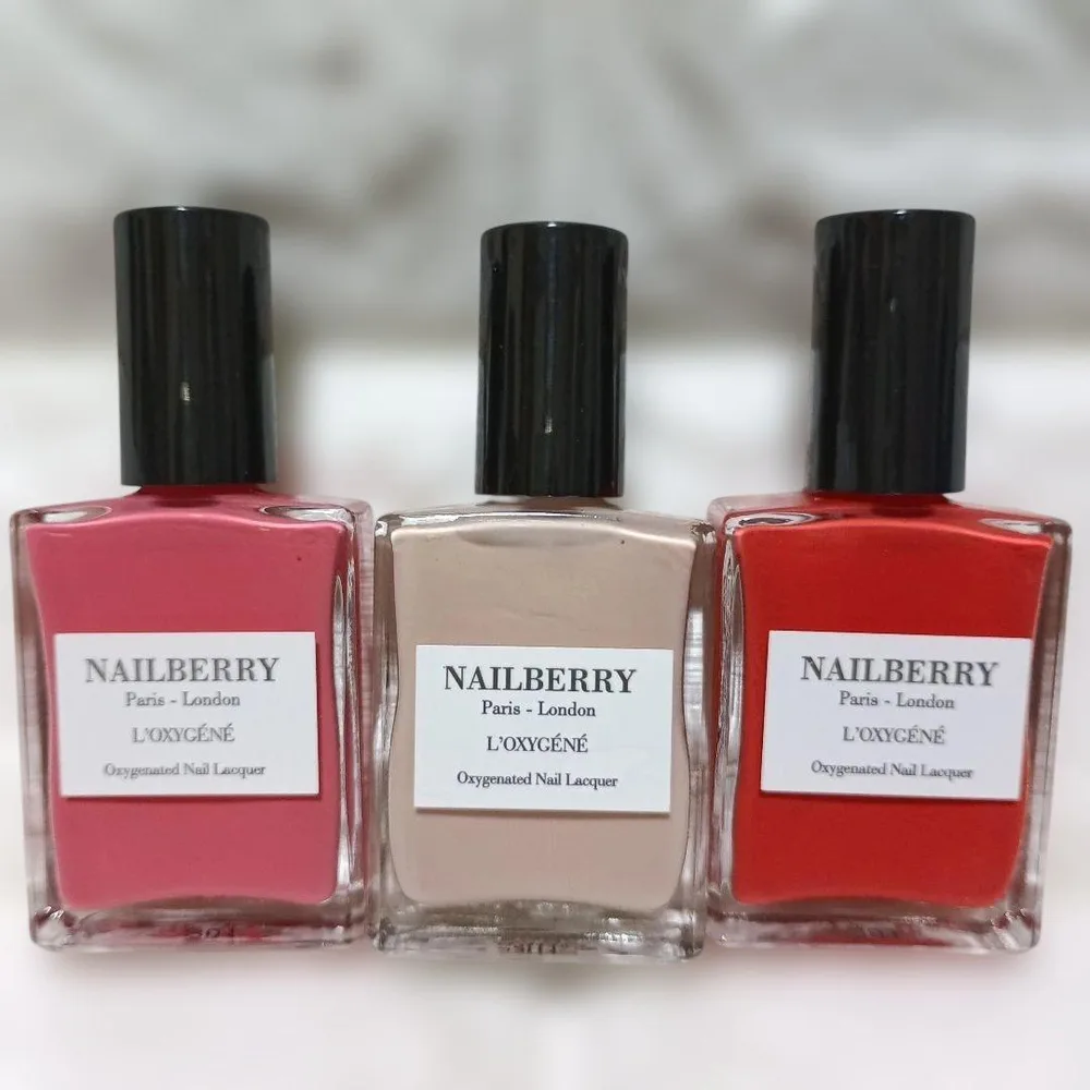 NAILBERRY L'OXYGÉNÉ ネイルポリッシュ 3本セット