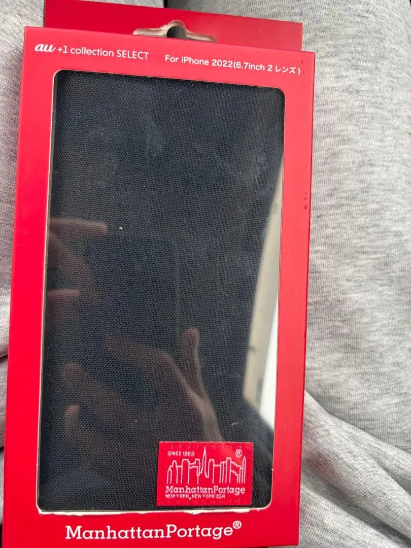 新品Manhattan Portage iPhone14plus手帳型ケース