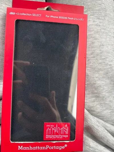 新品Manhattan Portage iPhone14plus手帳型ケース