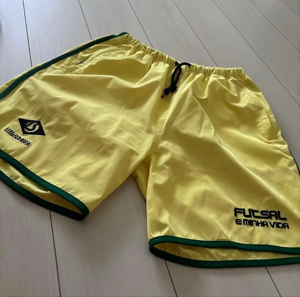 お値下げ不可 LUZ e SOMBRA ハーフパンツ イエロー XL