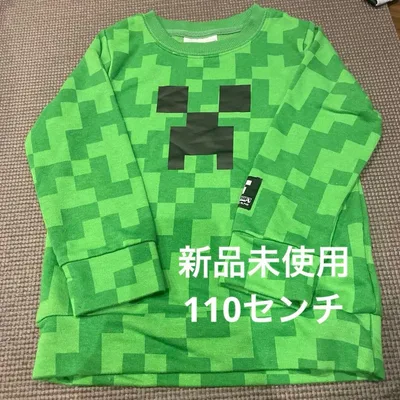 MINECRAFT マインクラフト トレーナー 110cm