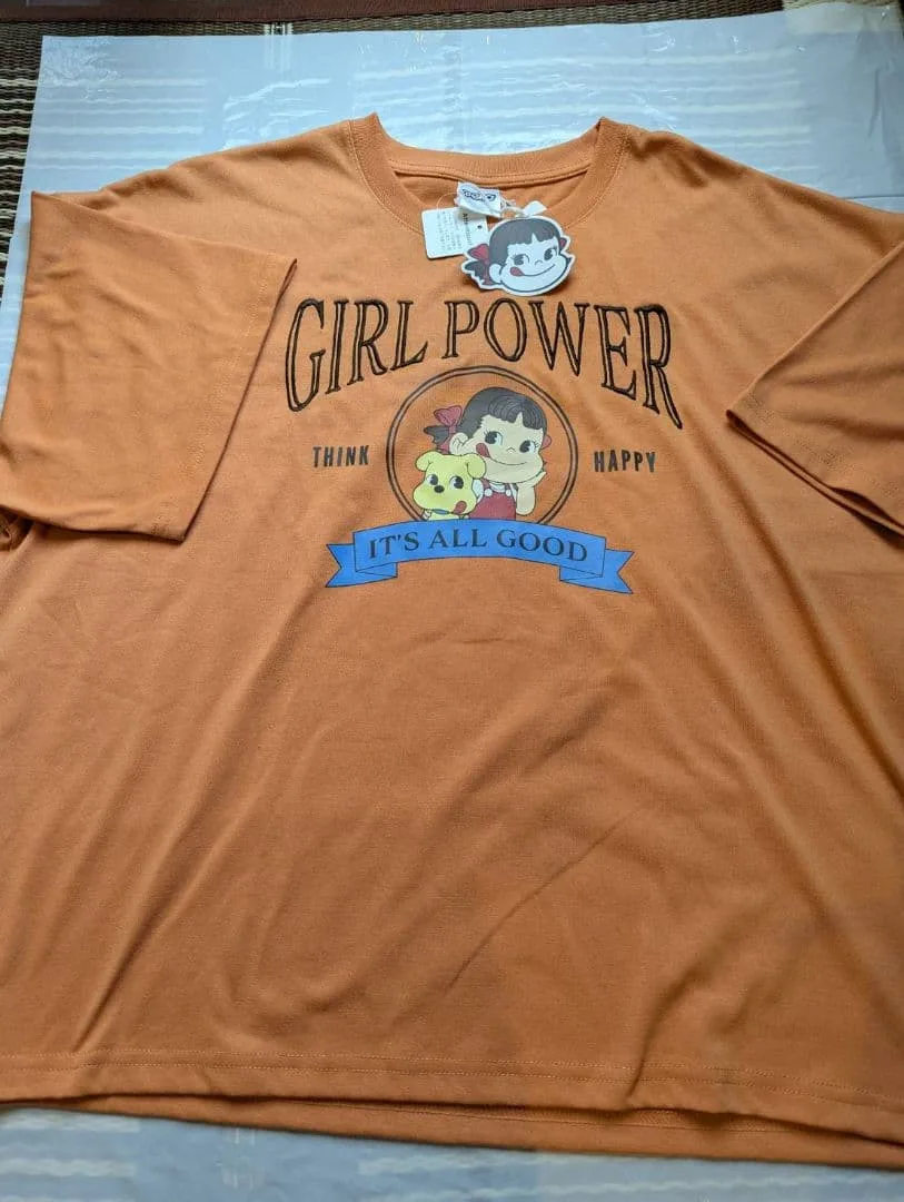 PEKO ペコちゃん Tシャツ オレンジ 新品
