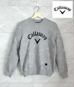 定価15400円 美品 Callaway キャロウェイ クルーネックニット M