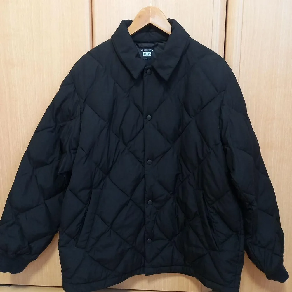 【美品】パフテック キルティング ジャケット ブラック Lサイズ