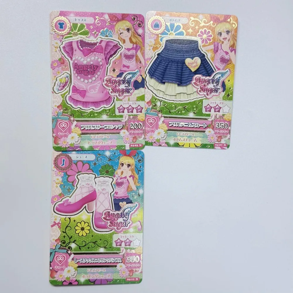 アイカツカード Angely Sugar 3枚セット