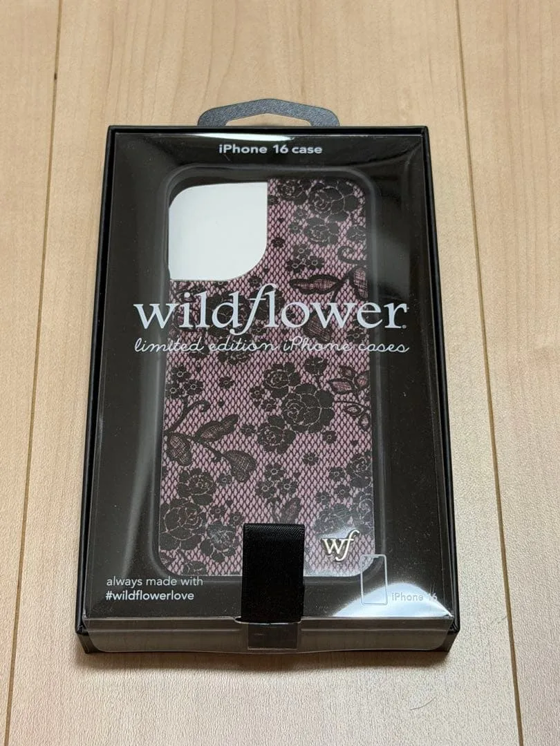 wildflower iPhone16 ケース 16 レース Lacelover