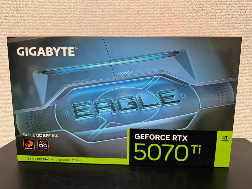 【新品】GIGABYTE GeForce RTX 5070 Ti