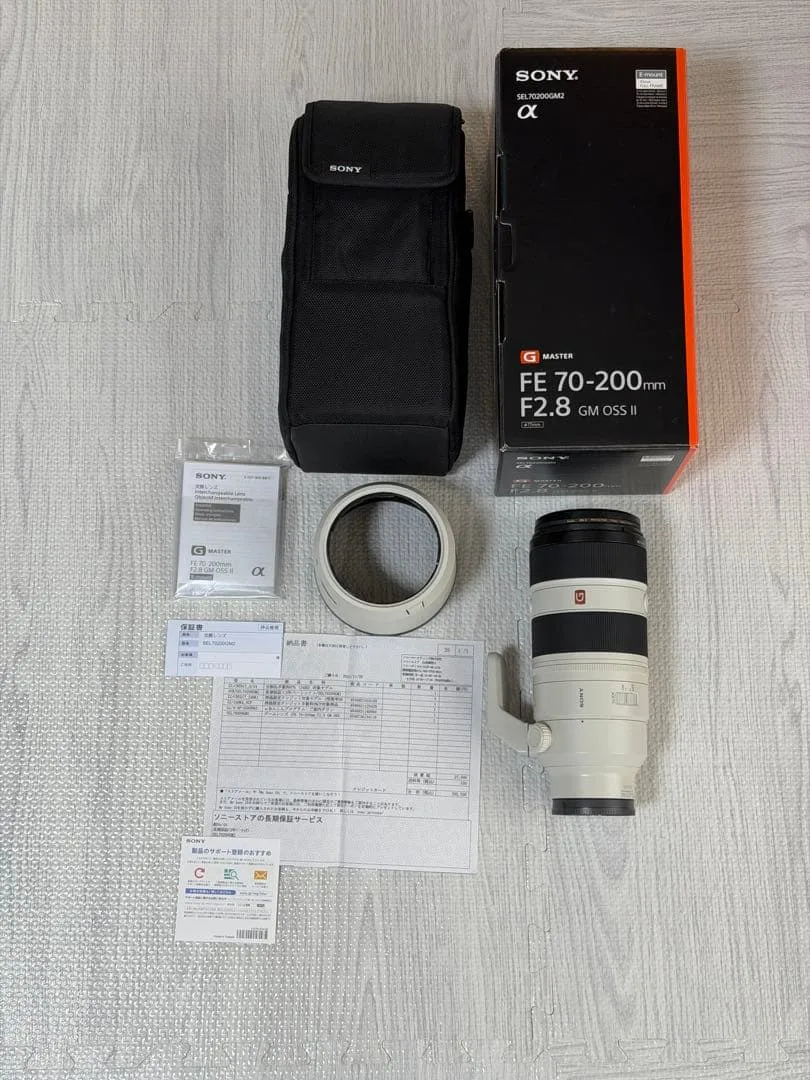 SONY FE 70-200mm F2.8 GM OSS II 【超美品】