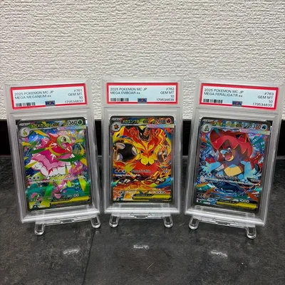 PSA10 101 3連番 スタートデッキ100 メガオーダイル他2点