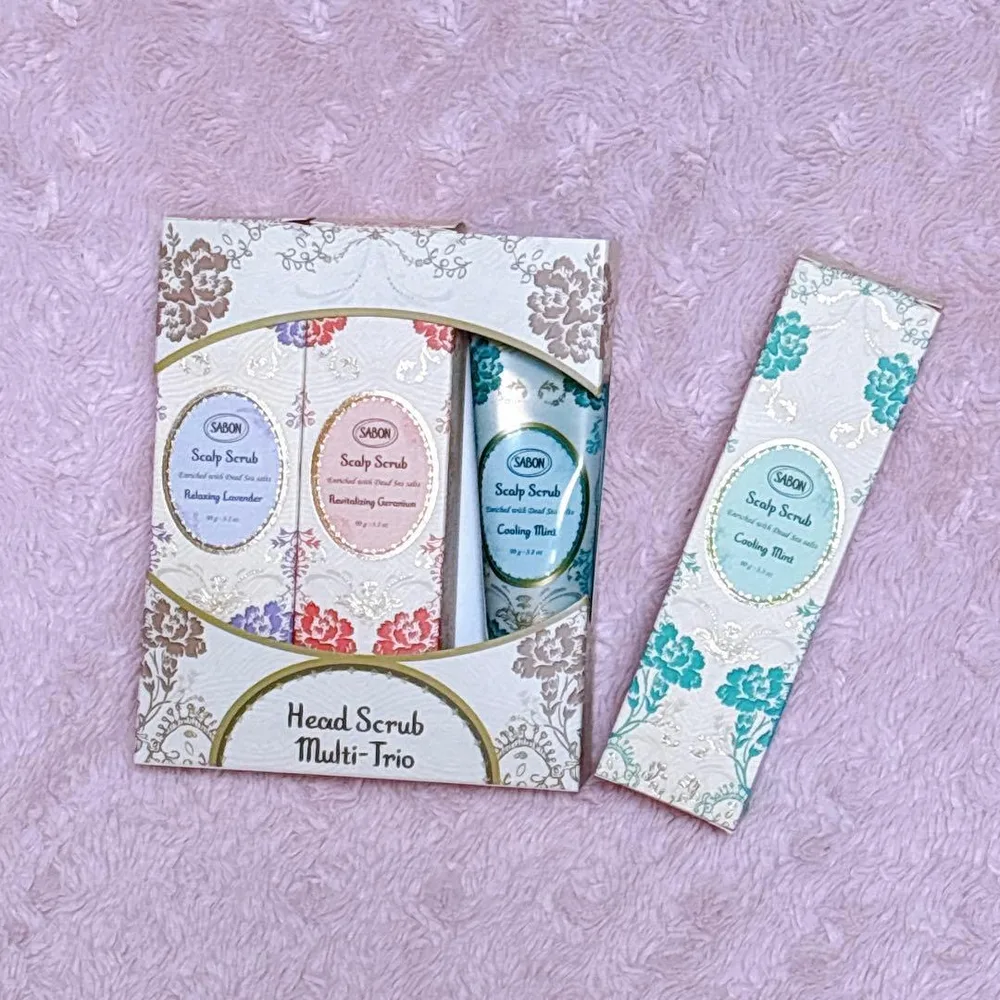 SABON サボン ヘッドスクラブ 90g 3本セット 美品