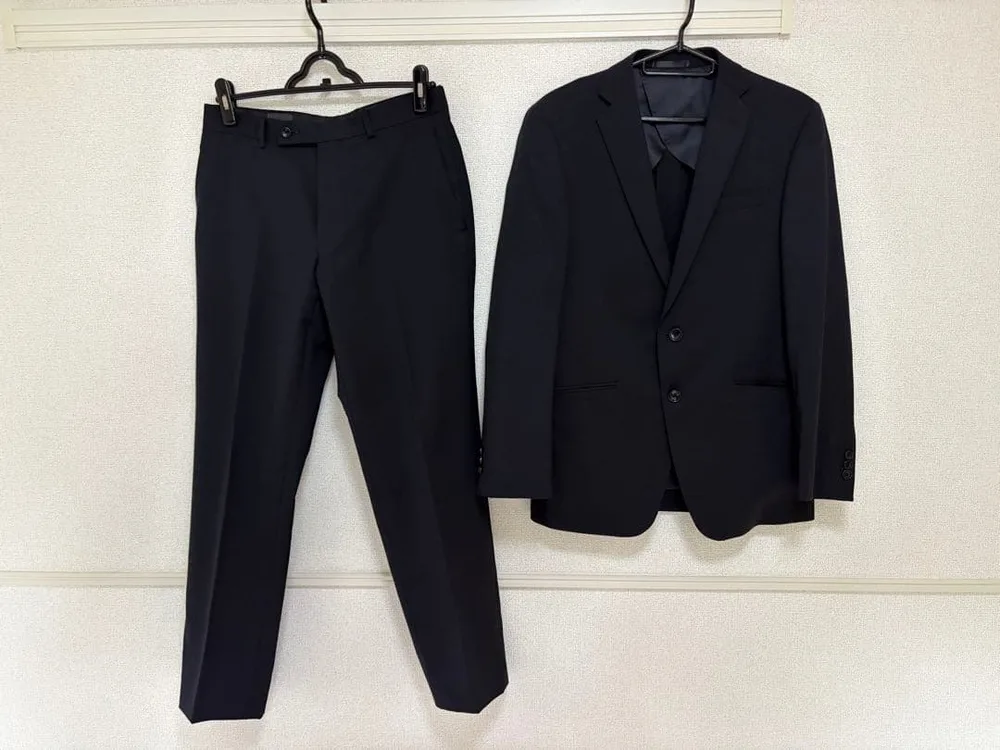 【美品】Respectnero ビジネススーツ セットアップ ネイビー Y5
