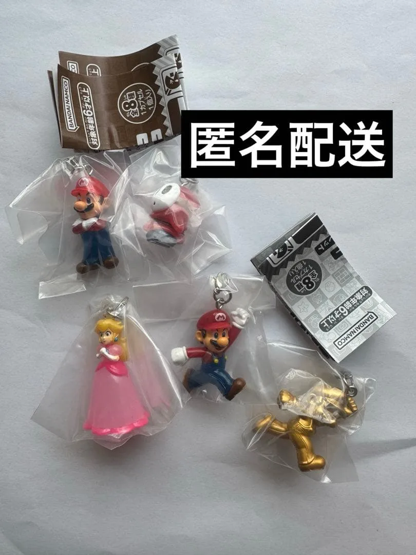 スーパーマリオ めじるしアクセサリー1&2 5種セット