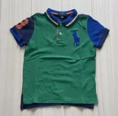 Polo Ralph Lauren ビッグポニー ポロシャツ 緑 110cm