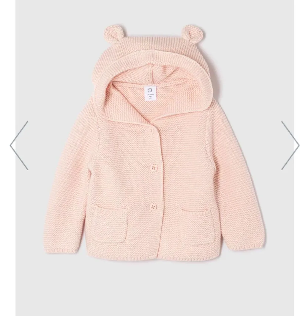 baby GAP ベビー カーディガン くま耳 ピンク
