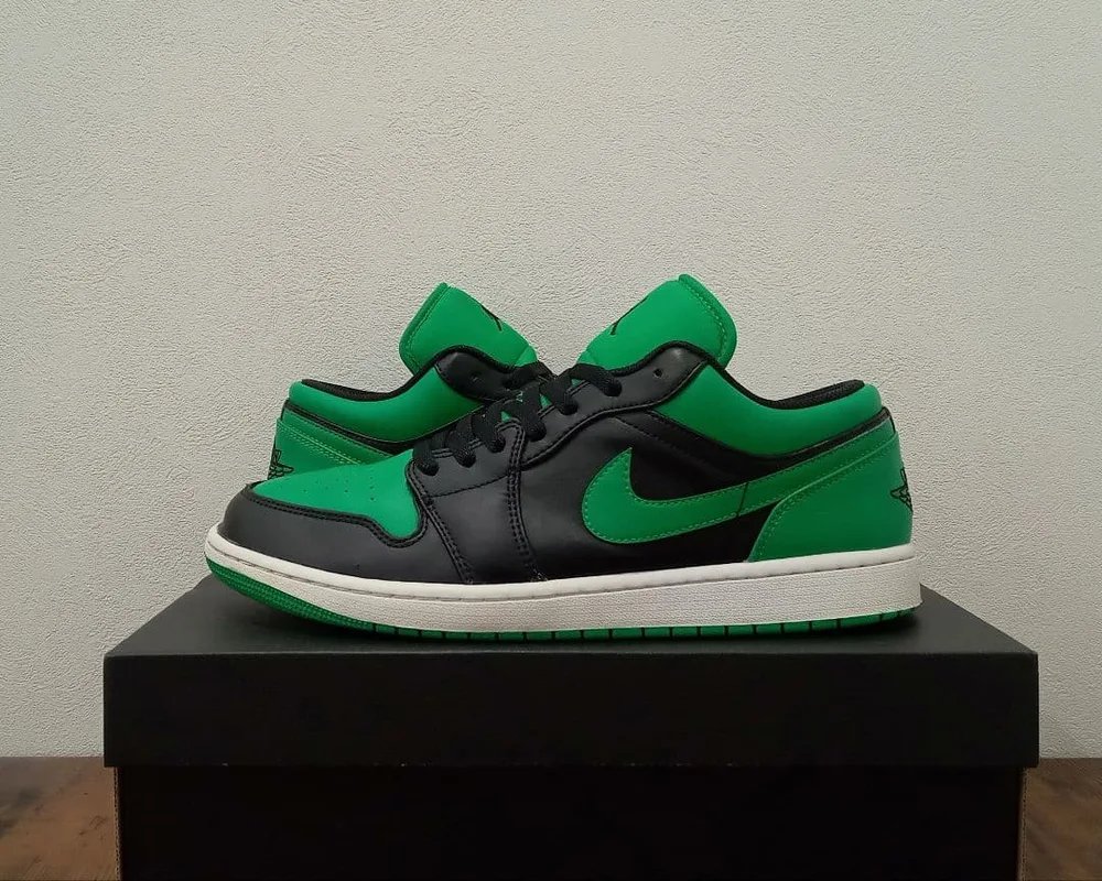 D35 NIKE AIR JORDAN 1 LOW LUCKY GREEN