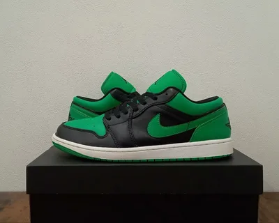 D35 NIKE AIR JORDAN 1 LOW LUCKY GREEN