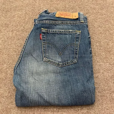 【SB395】 Levi's 501 ストレートパンツ 29インチ ブルー 濃紺