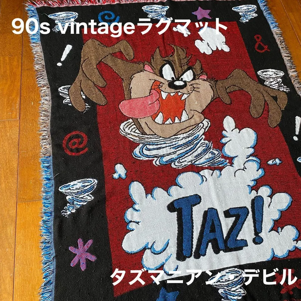 【激レア】90s vintageラグマットタズマニアンデビル ワーナーブラザーズ