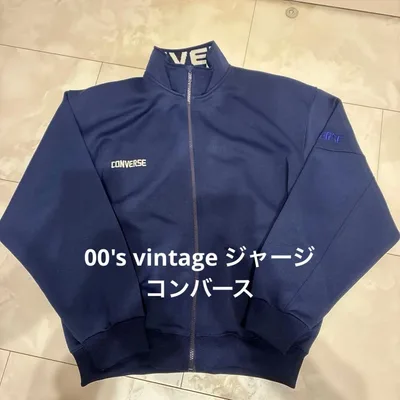 【00s CONVERSE 】ジャージ トラックジャケット ネイビーM