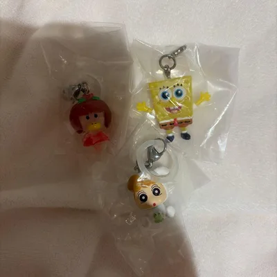 スポンジボブ・はなかっぱ・クレヨンしんちゃんめじるしアクセサリー