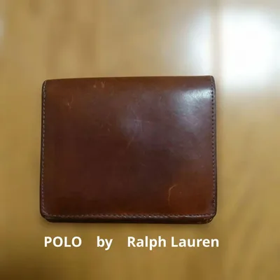 Polo by RALPH LAUREN 二つ折り財布 ブラウン