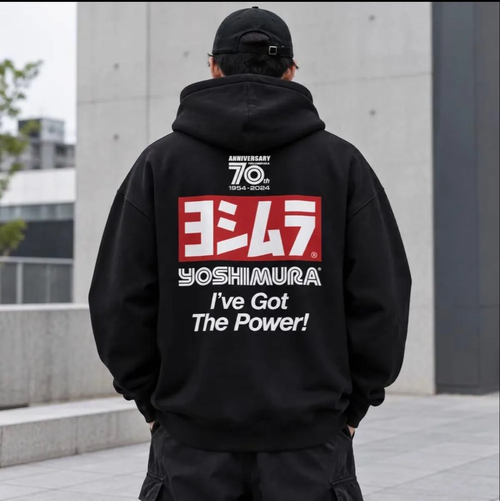 ヨシムラ 70周年記念 パーカー ブラック Lサイズ