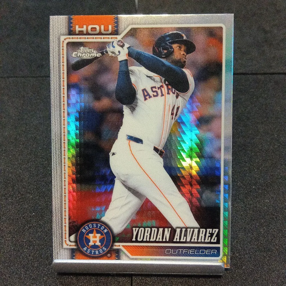 topps chrome 2026 YORDAN ALVAREZ prizm