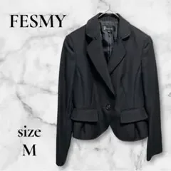 美品♡ 【FESMY】 テーラードジャケット (9) 黒