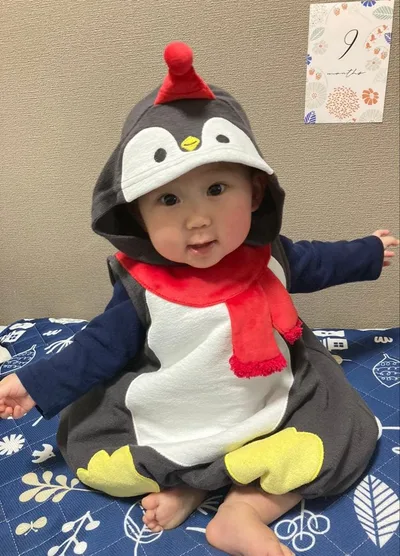 ペンギン 着ぐるみ風 ベビー服