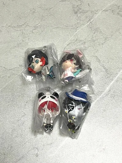 クレイジーラクーン つまんでつなげてますこっと 4体セット
