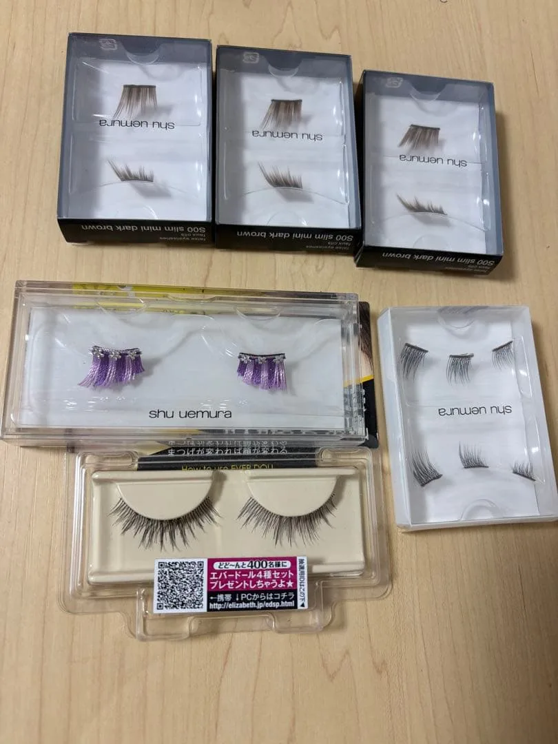 shu uemura つけまつげ 5点セット