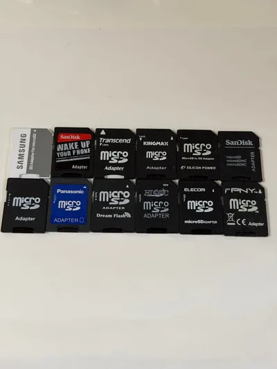 microSDカード用アダプター 12枚セット まとめ売り