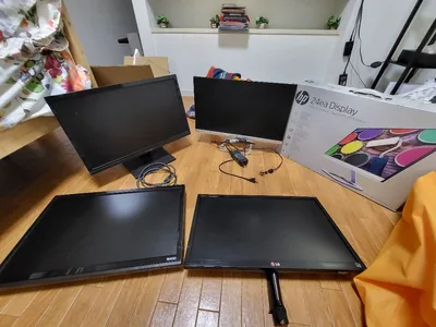 【まとめ売り】液晶モニター 4台セット HP LG 他