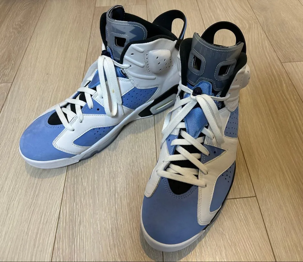 エアジョーダン6 Nike Air Jordan 6 UNC 31cm