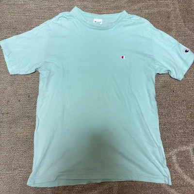Champion Tシャツ ライトグリーン M