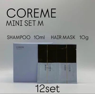 COREME 【コアミー】シャンプー トリートメントM 10ml/g 12セット