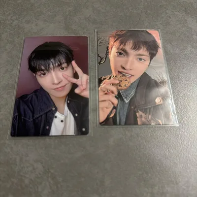 ATEEZ 8周年記念展 ラントレ フォトカード ホンジュン 2種