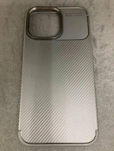 iPhone 14 Pro Max用ケース アイフォン14プロマックスカーボン調