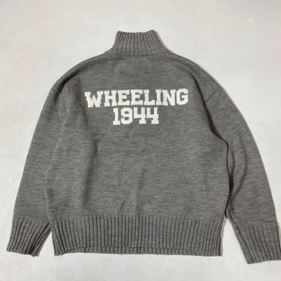 LOGAN Knitting Mills 別注 ハーフジップニットプルオーバー