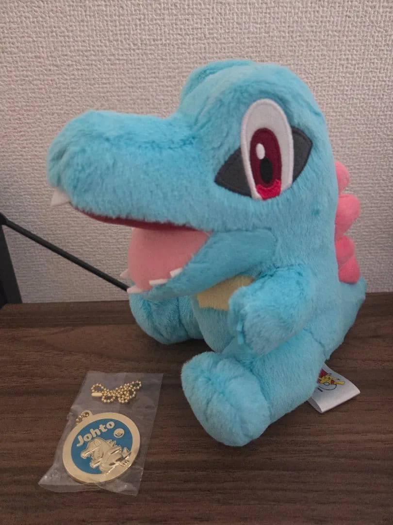ポケモン 一番くじ ワニノコ ぬいぐるみ メタルチャーム