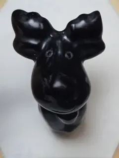 天然石 モリオン トナカイ 置物 インテリア