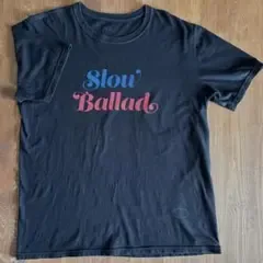 TANGTANG BLUE&RED – SLOW BALLAD プリントT L