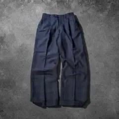 archive チェック 2タック ワイドスラックス