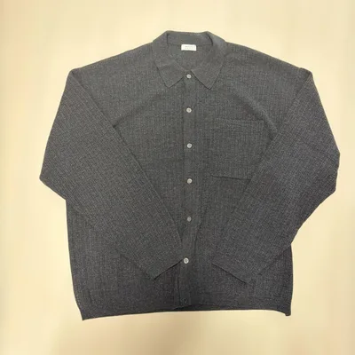 crepscule crepe knit shirt