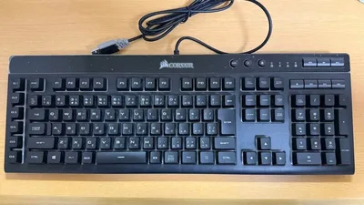 CORSAIR K55 RGB ゲーミングキーボード 日本語配列