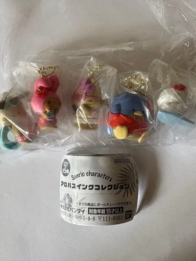サンリオキャラクターズ アロハスイングコレクション 全5種コンプリート ガチャ