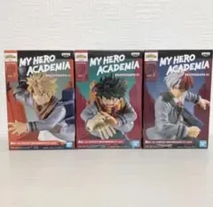 【新品未開封】ヒロアカ BRAVEGRAPH フィギュア 3種セット